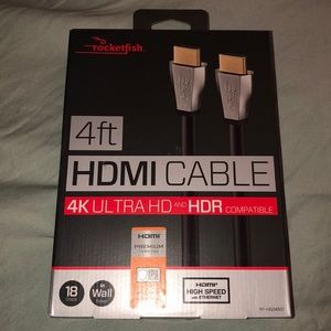 Rocketfish 4’ HDMI Cable